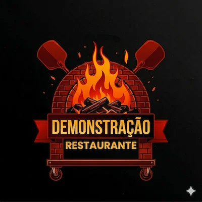 Logotipo Restaurante Demonstração